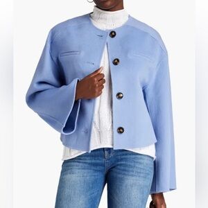 Loulou Studio Blue Aspo Jacket